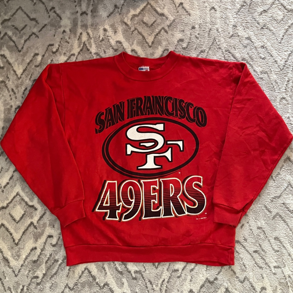 Vintage San Francisco 49ers artex sweater size large